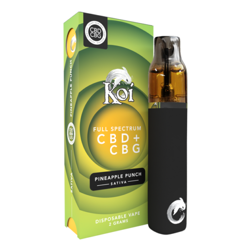 Koi Full Spectrum CBD CBG Disposable Vape (Sativa)