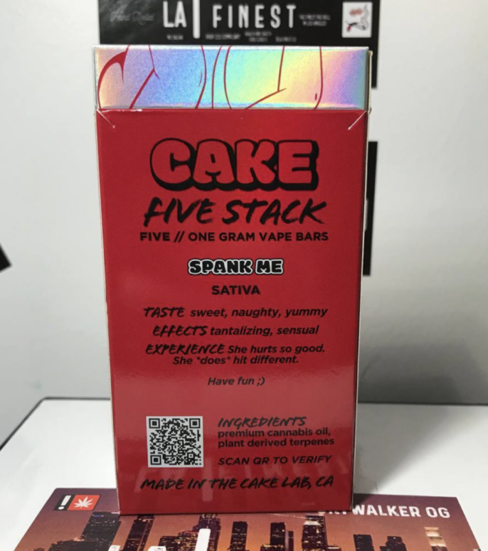 Spank Me Cake Disposable Vape