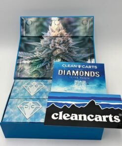 Clean carts 2g disposable Winter blue edition
