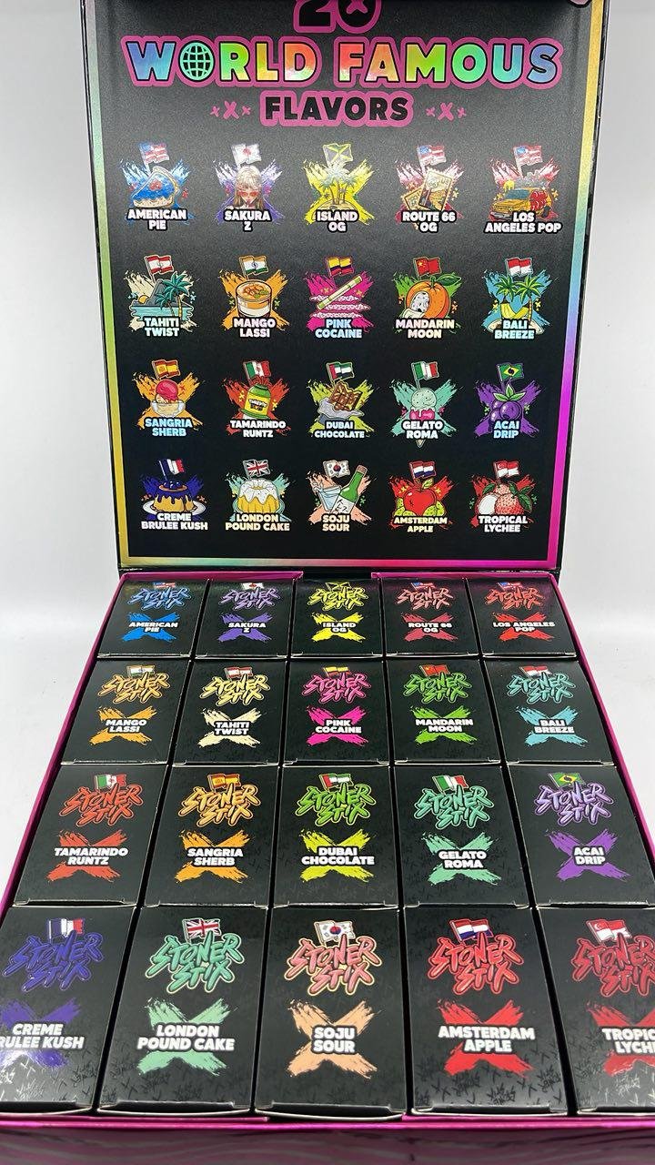 Stoner Stix 2G Disposable + Pre Roll World Tour Edition