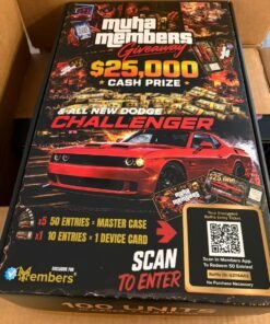 Muha Meds Dodge Challenger 2G Disposable