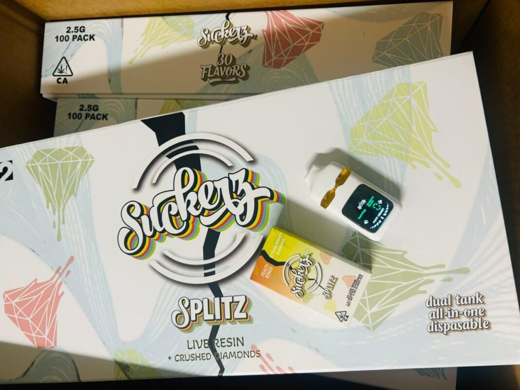 The SUCKERZ V2 SPLITZ 2.5G Disposable