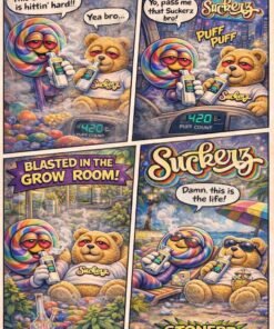The SUCKERZ V2 SPLITZ 2.5G Disposable
