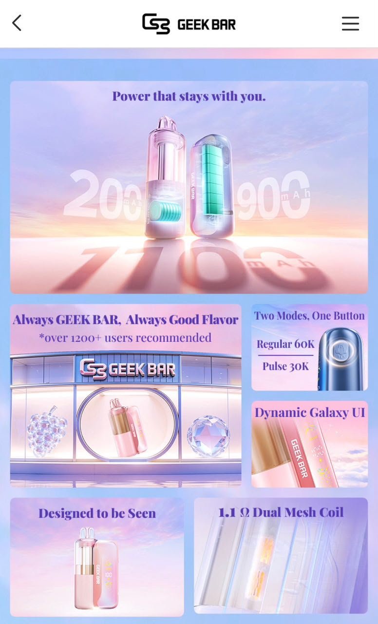 GEEKMATES 60K PUFFS GEEKMATES 60K PUFFS